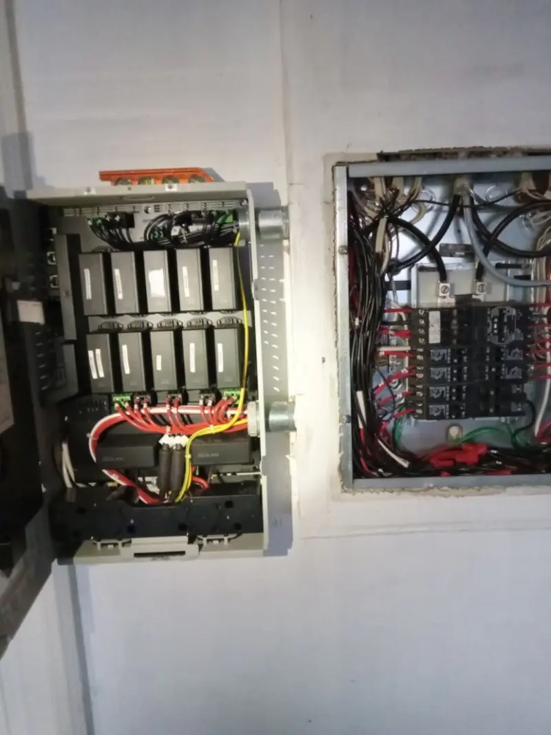 Electrical panel upgrade completed for Ring Doorbell Installation in Jonesboro